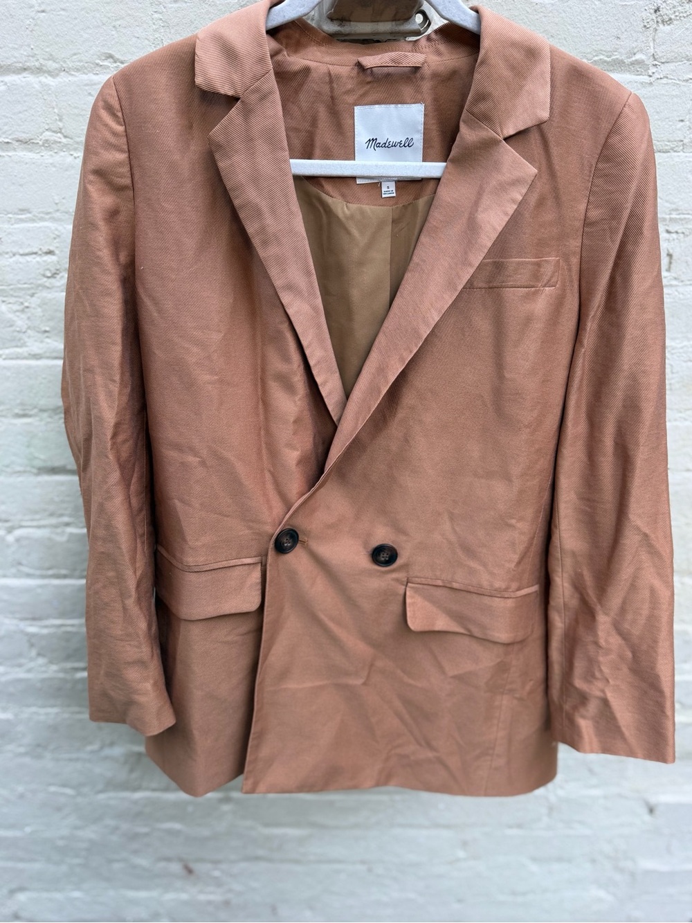 Gorgeous EUC Madewell boyfriend style Double-Button Blazer - Picture 5 of 10